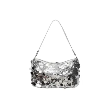 Versman Sequins Crossbody Bag, Shoulder Bag Women's Silver/Black/Gold