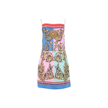 VERSACE Sleeveless Dresses Women's Multicolor