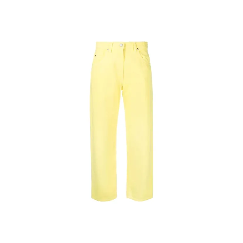 MSGM Mid Waisted Straight Leg Jeans-0