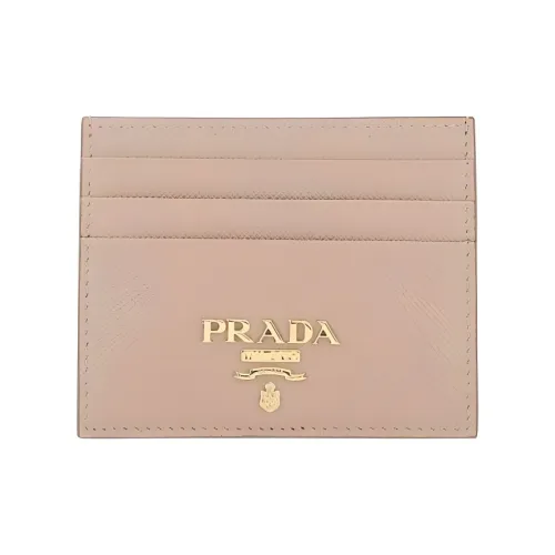 PRADA Cow Leather Coin Purse Women's Pink