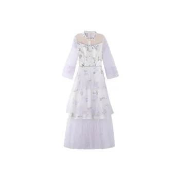 JINYE ORIENTAL Dress Women's White