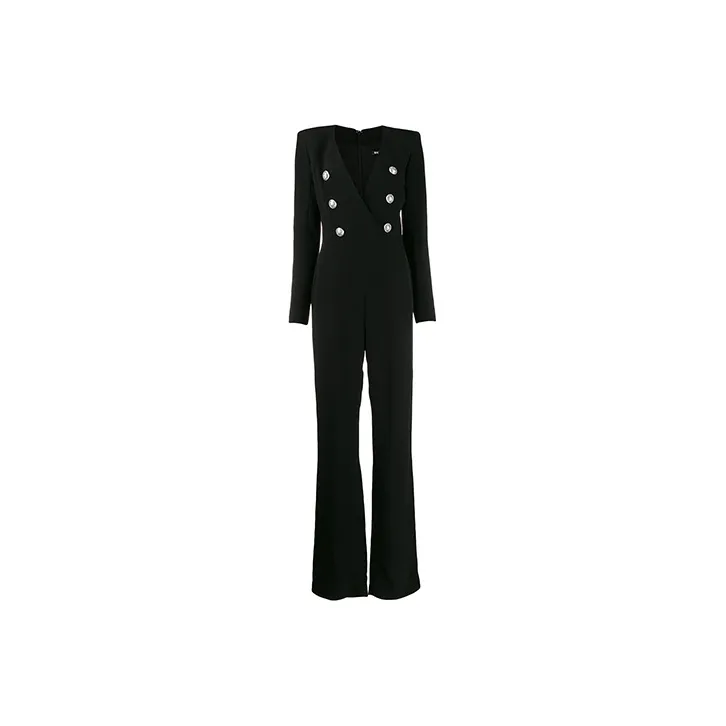 BALMAIN Jumpsuits Women's Black-0