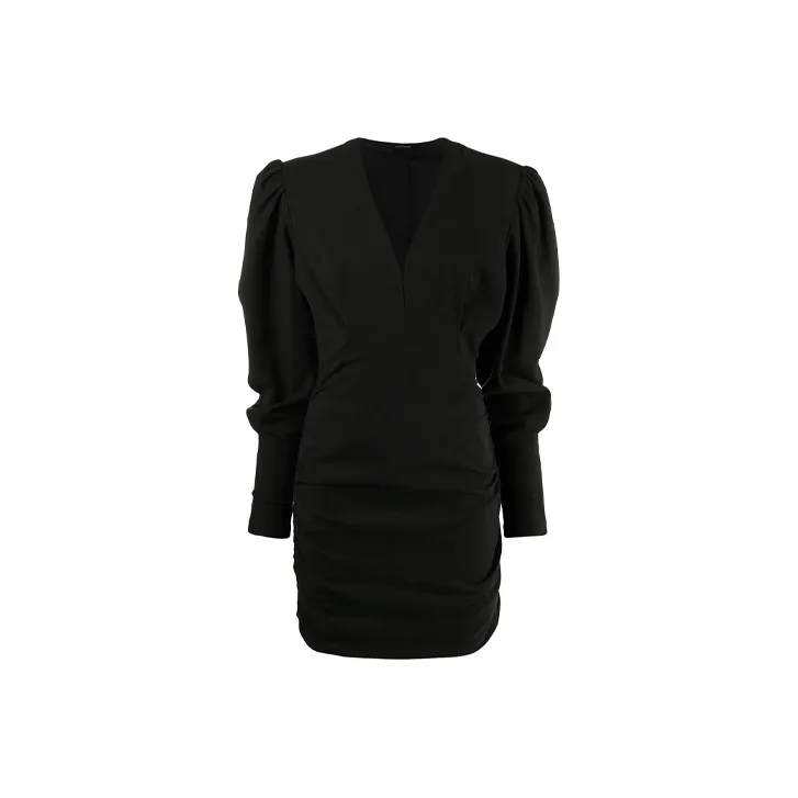 ISABEL MARANT Stella Puff Sleeve Mini Dress-0
