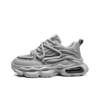 OFFER AITR Cushioning Slip Resistant Height Increasing Low Top Chunky Sneakers Men's