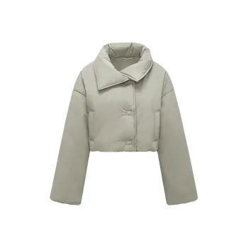Rarely Alike Puffer Jacket Women's Light Green