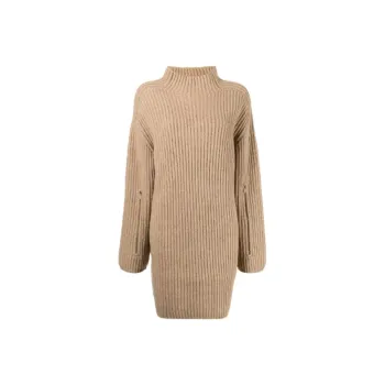 MICHAEL KORS Long Sleeved Dress Women's Brown