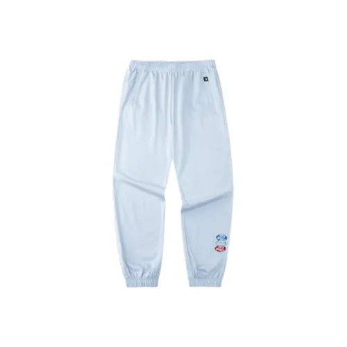 ANTA Sports Life Collection Knitted Sweatpants Women's Light Bright Blue