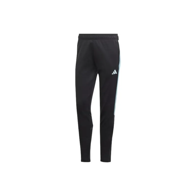 Adidas Knitted Sweatpants Women's Black/Paradise Blue-0