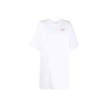 OFF WHITE SS22 Short Sleeved Dresses Women's White