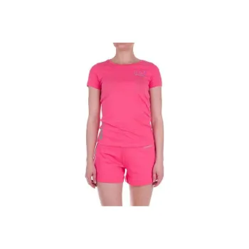 EMPORIO ARMANI EA7 SS23 Shorts Women's Pink
