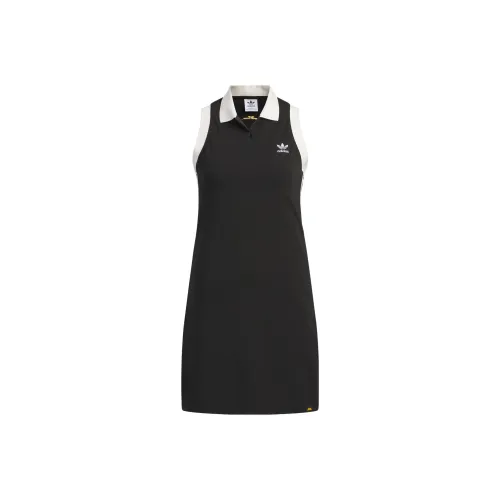 Adidas Originals x Monkey Kingdom Spice Girls Series Sleeveless Dress Women's Black