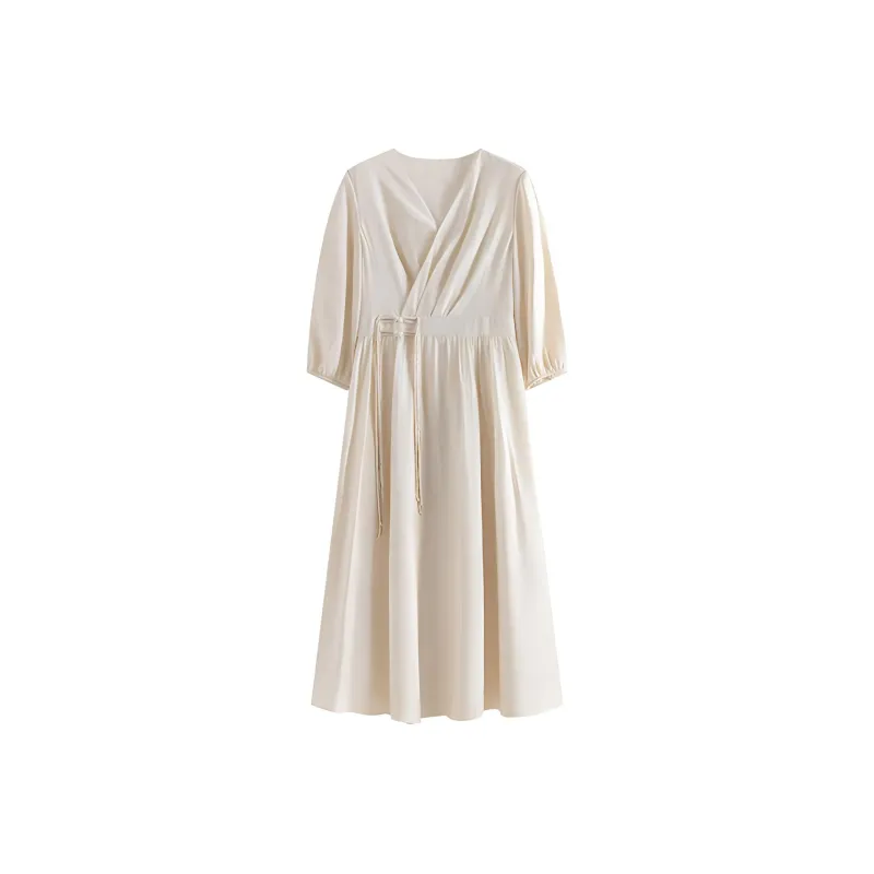 HDFULERN Long Sleeved Dresses Women's-0