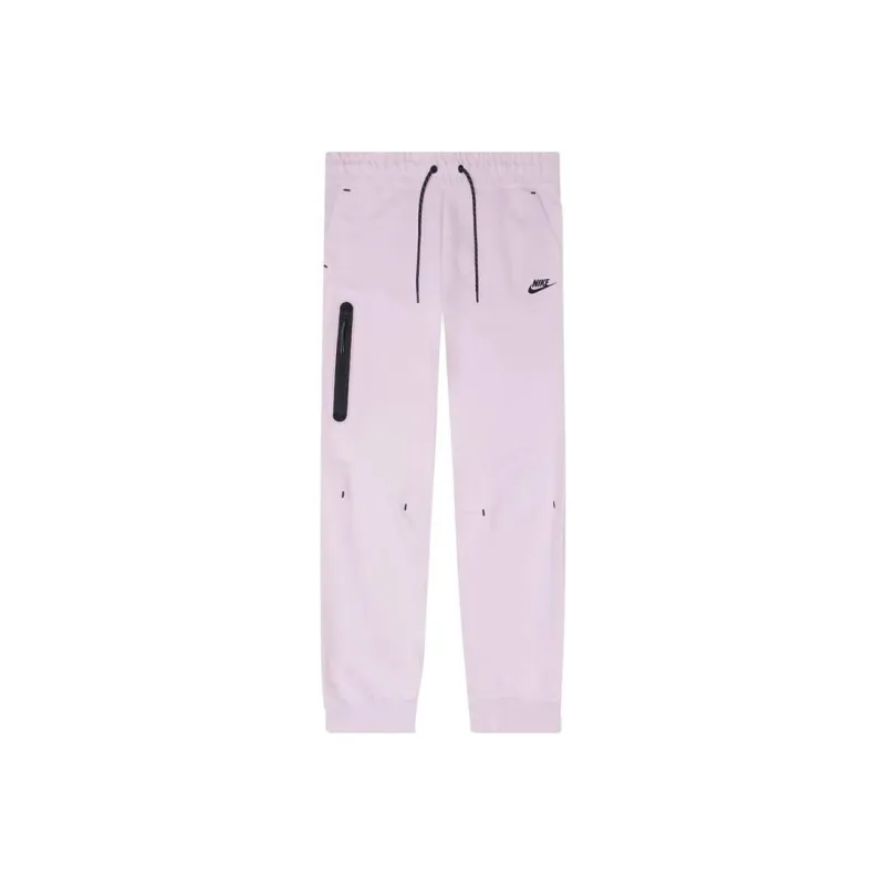 Nike Knitted Sports Pants Women's Pink-0
