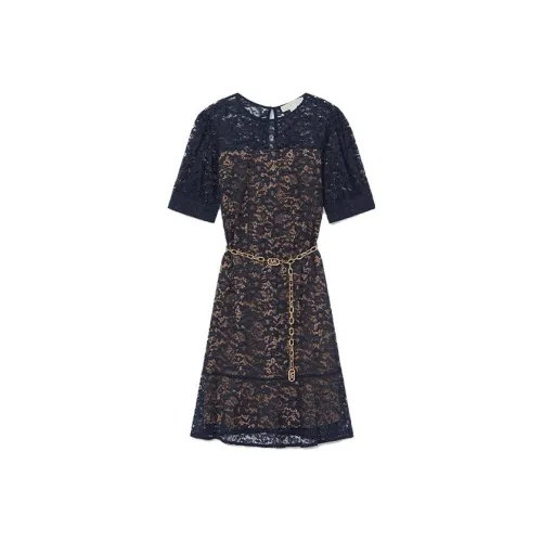 MICHAEL KORS Short-Sleeved Dresses Women's Navy Blue