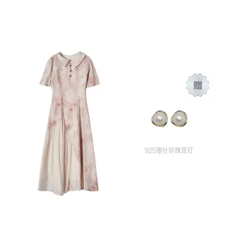 ANNECHEN Short Sleeved Dresses Women's