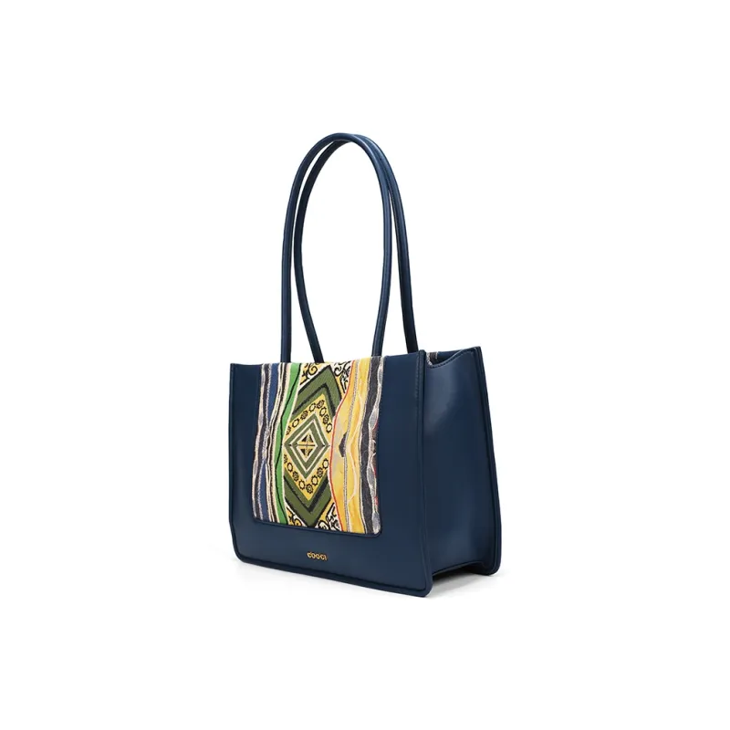 COOGI Synthetic Leather Shoulder Bag Women's Multicolor-1
