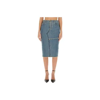 TOM FORD Denim Midi Skirt