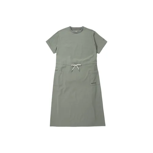 KOLON SPORT Dress Women's Gray Khaki