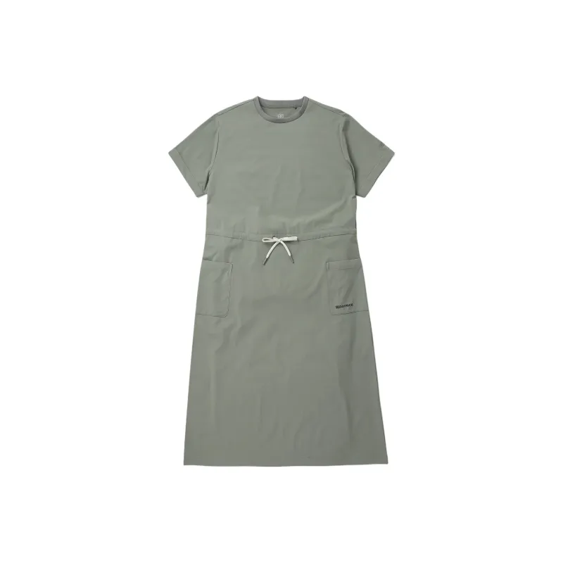 KOLON SPORT Dress Women's Gray Khaki-0