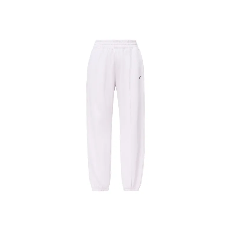 Nike Knitted Sports Pants Women's Pink-0