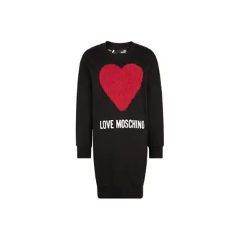 LOVE MOSCHINO Long-Sleeved Dresses Women's Black