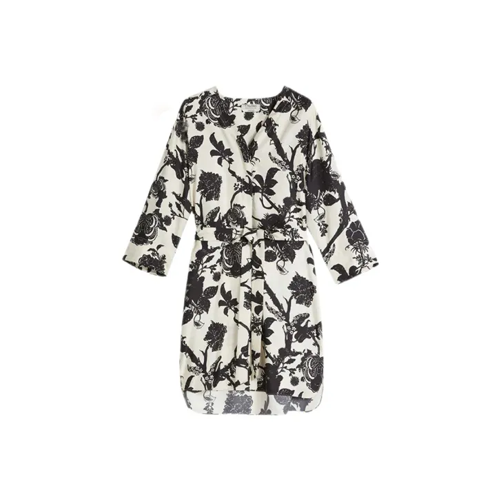 MaxMara Long Sleeved Dress Women's Black-0