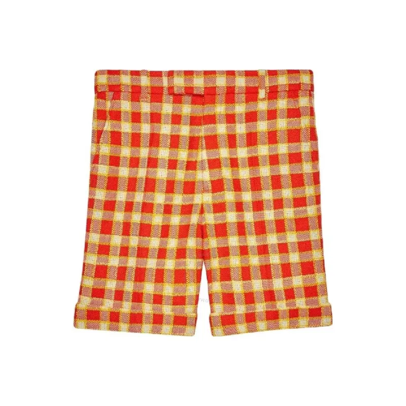 GUCCI Casual Shorts Women's Orange-0