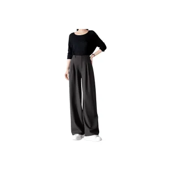 Mo Han Yi Mei Casual Pants Women's Dark Gray