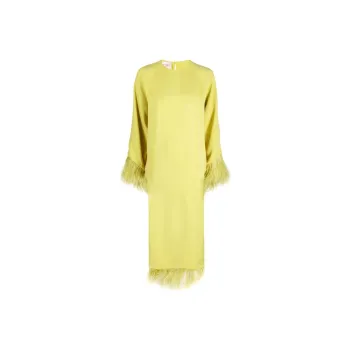 Valentino Long-Sleeved Dresses Women's Yellow