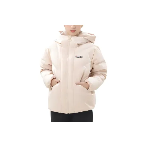 Erke Life Collection Puffer Jacket Women's Bare Khaki