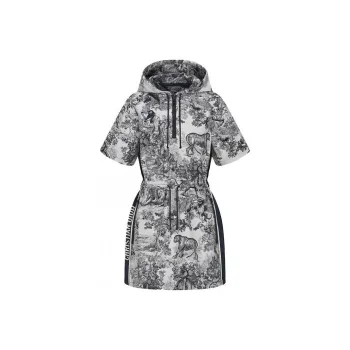 DIOR Quarterly New Products Short-Sleeved Dresses Women's Multicolor