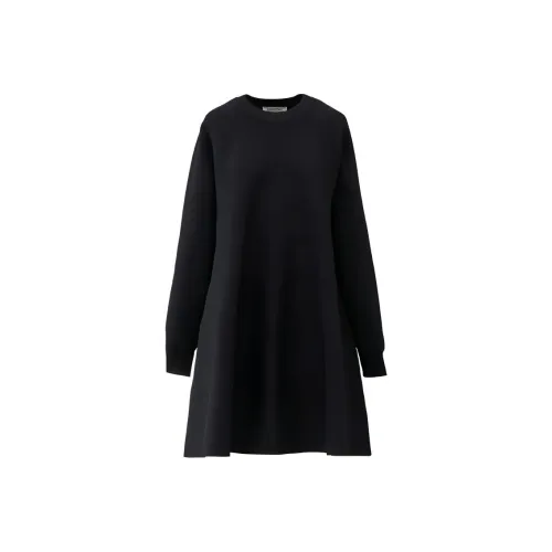 Onitsuka Tiger Long-Sleeved Dresses Women's Black