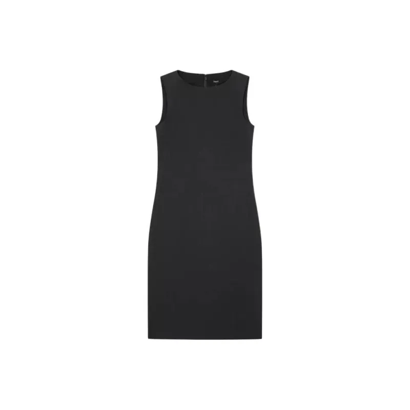 THEORY Sleeveless Dresses Women's Gray-0