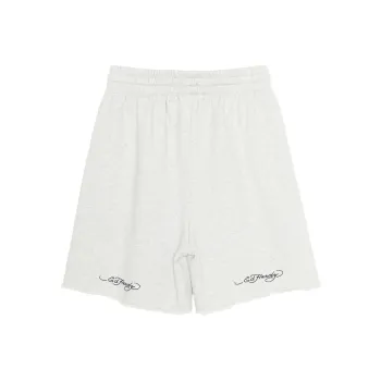 Ed Hardy Casual Shorts Women's Light Smoke Gray E1OAW271