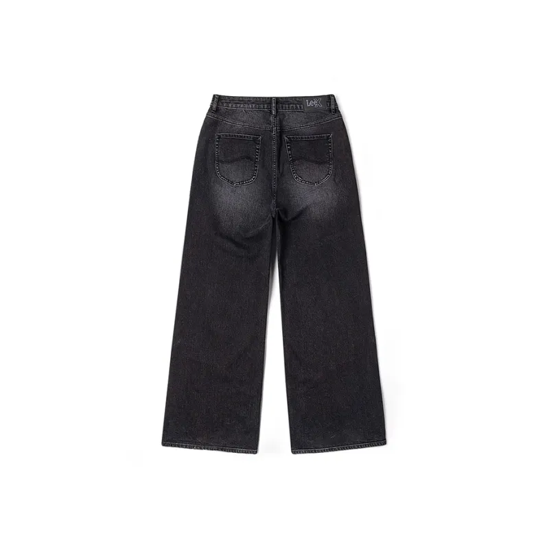 Lee SS25 Jeans Women's Black Gray Color-0