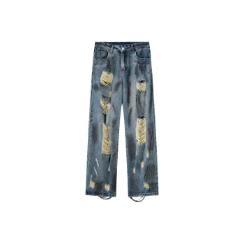 FASTFISH Jeans Unisex Blue