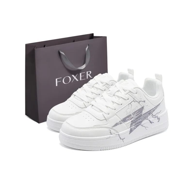 FOXER Wear-resistant And Lightweight Low-Top Skateboard Shoes Unisex-7