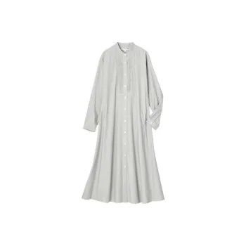 UNIQLO FW22 A-Line Skirt Dress Gray