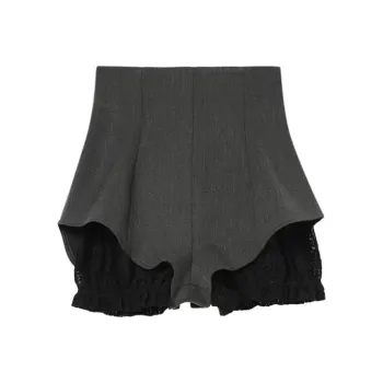 A head of Agua Casual Shorts Women's Gray