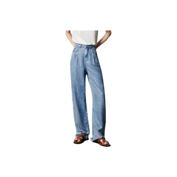 Initial Language Jeans Women's Yeast-Bleached Light Blue