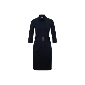 HUGO BOSS Short Sleeved Dress Women's Dark Blue
