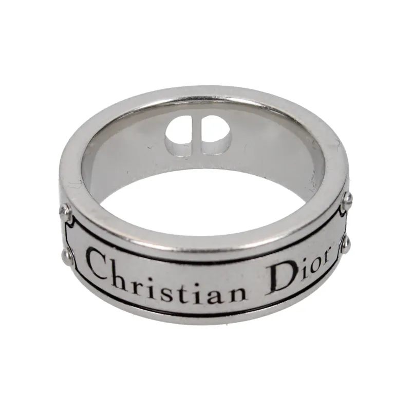 DIOR Silver Rings Unisex Silver-0
