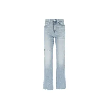 SEVEN FOR ALL MANKIND High rise Cropped Logan Jeans