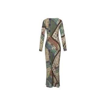 Realisation Par The Colette Long Sleeved Dress Women's Relic/Ancient Monument