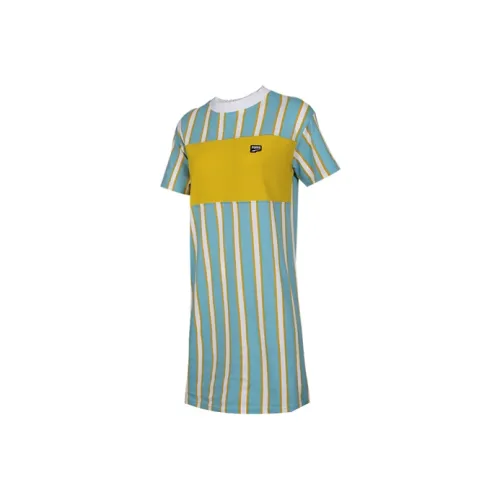 PUMA Short Sleeved Dresses Women's Multicolor