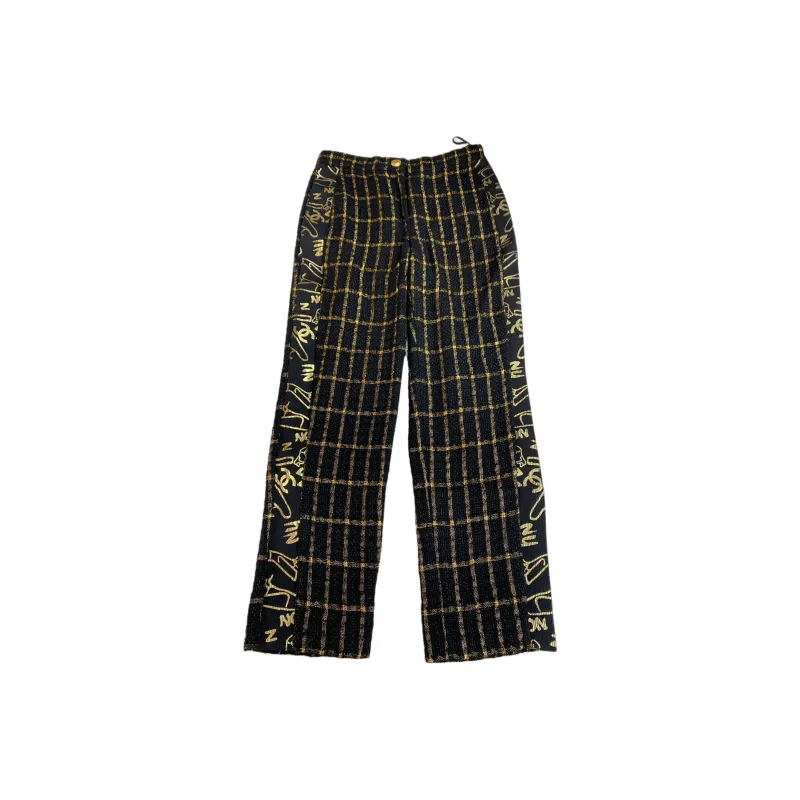 CHANEL Casual Pants Women's Black-0