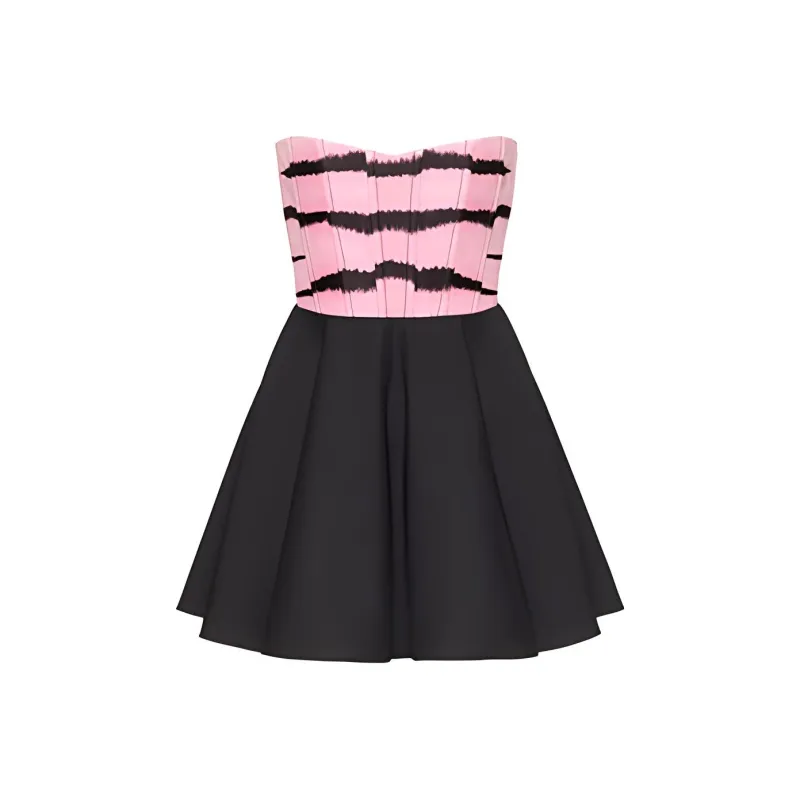 Valentino Sleeveless Dresses Women's Pink-0
