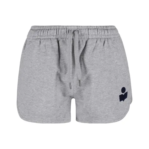ISABEL MARANT Casual Shorts Women's Gray Black
