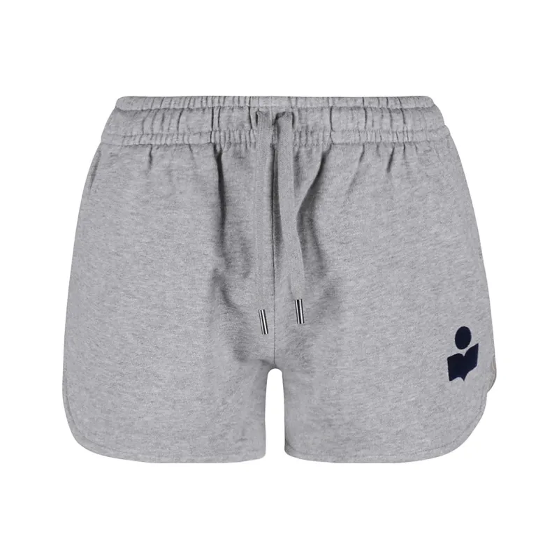 ISABEL MARANT Casual Shorts Women's Gray Black-0