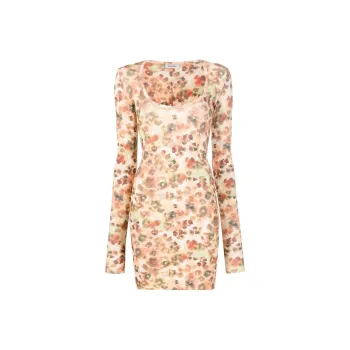 NANUSHKA Animal-print Mini Dress